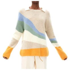 Armedangels Women's Miyaa Multicolor - Wollpullover -Outdoor Produkt Geschäft armedangels womens miyaa multicolor wollpullover 1
