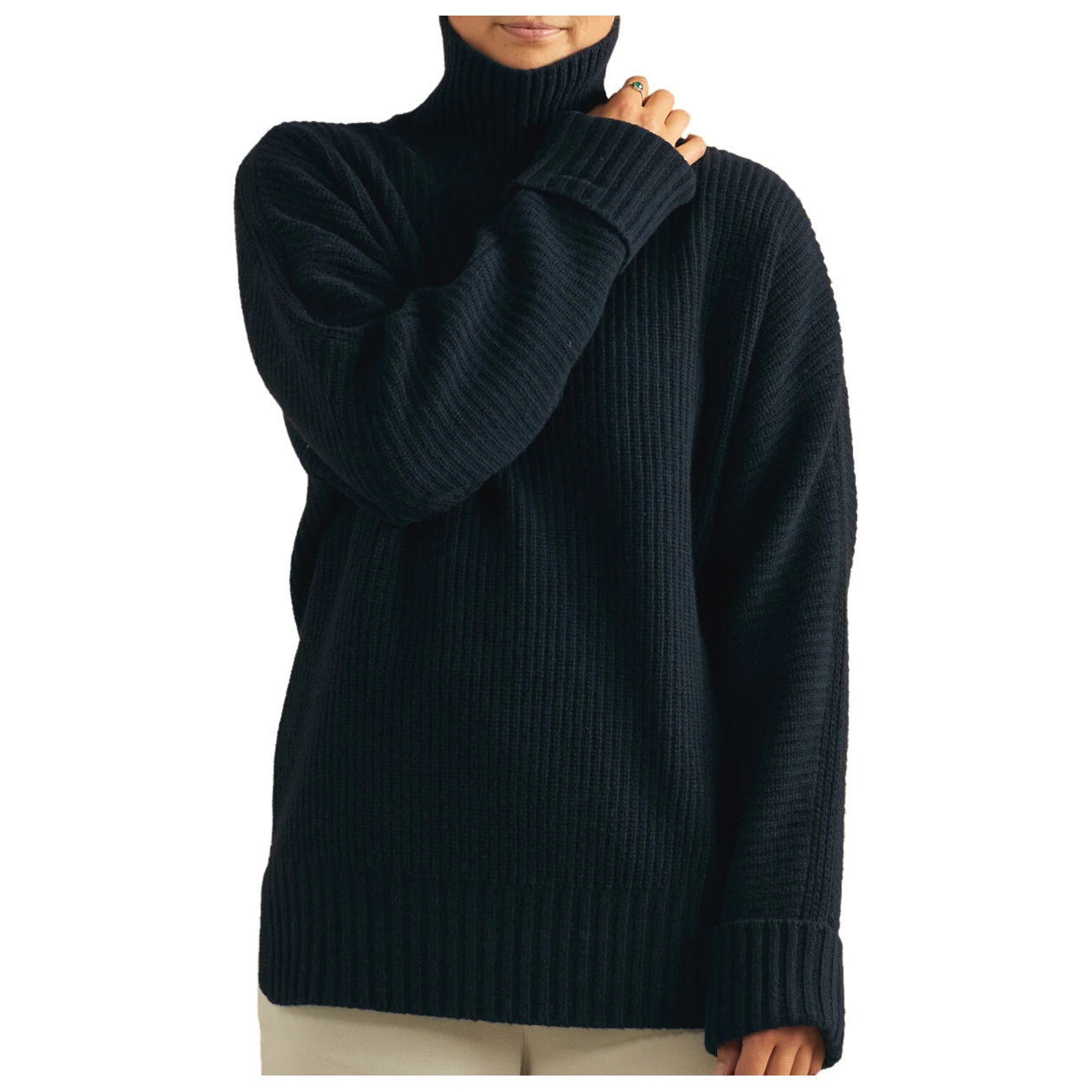 Women's Vigga Knitted T-Neck - Wollpullover 4 Women's Vigga Knitted T-Neck - Wollpullover – Bild 2