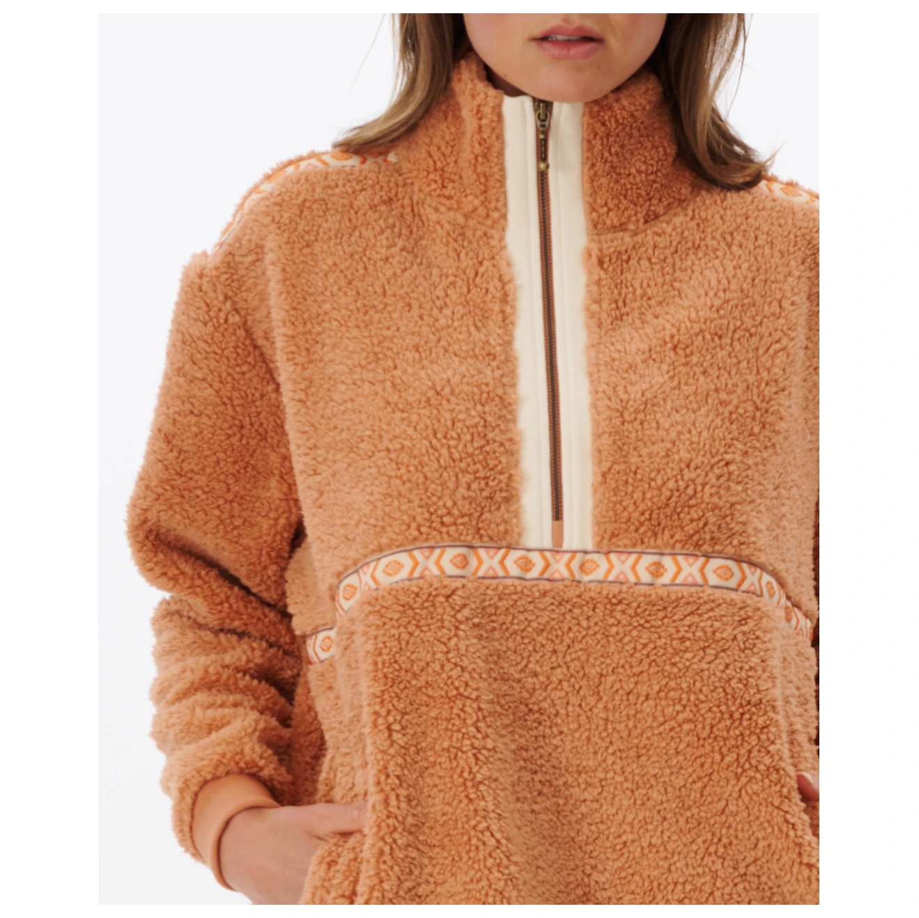 Rip Curl Women's Surf Treehouse 1/4 Zip - Fleecepullover 6 Rip Curl Women's Surf Treehouse 1/4 Zip - Fleecepullover – Bild 4