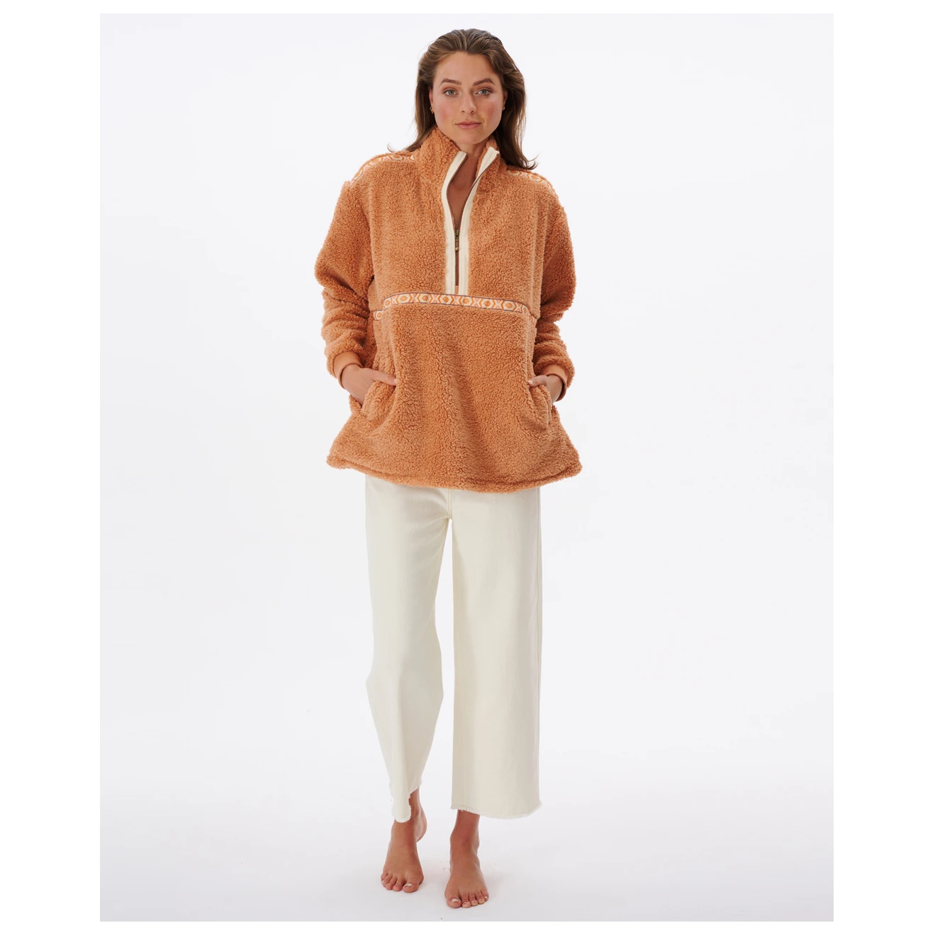 Rip Curl Women's Surf Treehouse 1/4 Zip - Fleecepullover 7 Rip Curl Women's Surf Treehouse 1/4 Zip - Fleecepullover – Bild 5